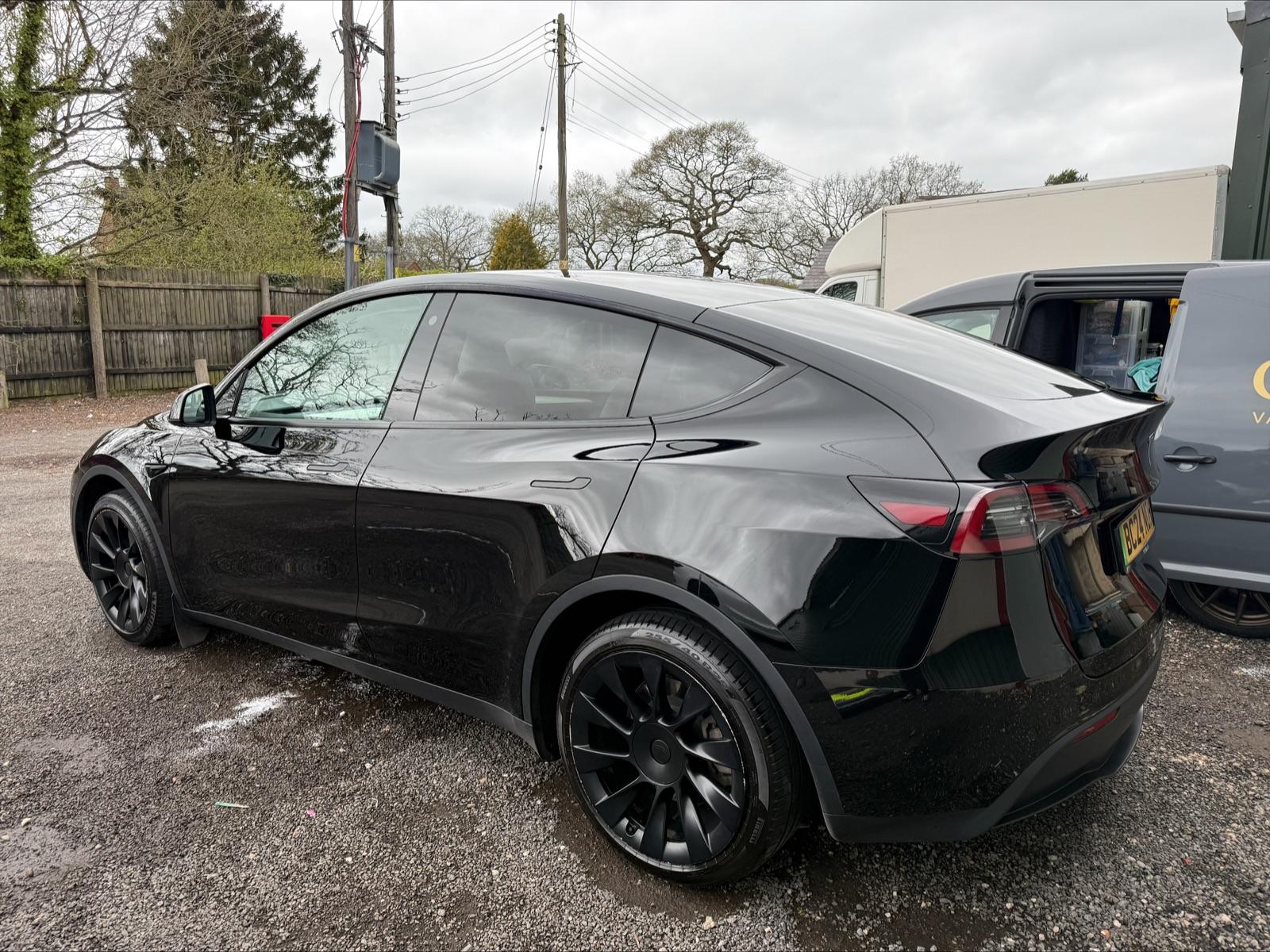 Tesla after a full valet